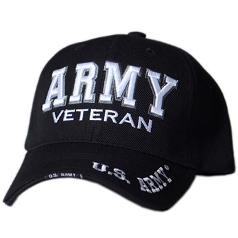 US Army Vetran Cap  3D embroydery Shadow Army Cap