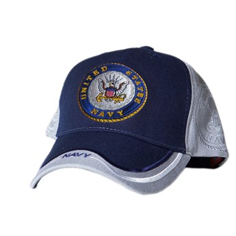 US Navy Cap Double Logo