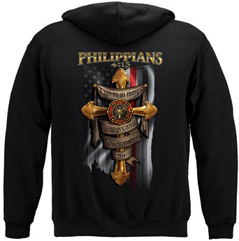 Firefighter Bible Verse Philipians 4: 13 I Can Do all things Thru Christ