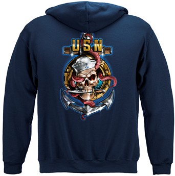 US NAVY USN Sailors Navy Anchor Port Skull and Dagard